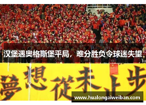 汉堡遇奥格斯堡平局，难分胜负令球迷失望